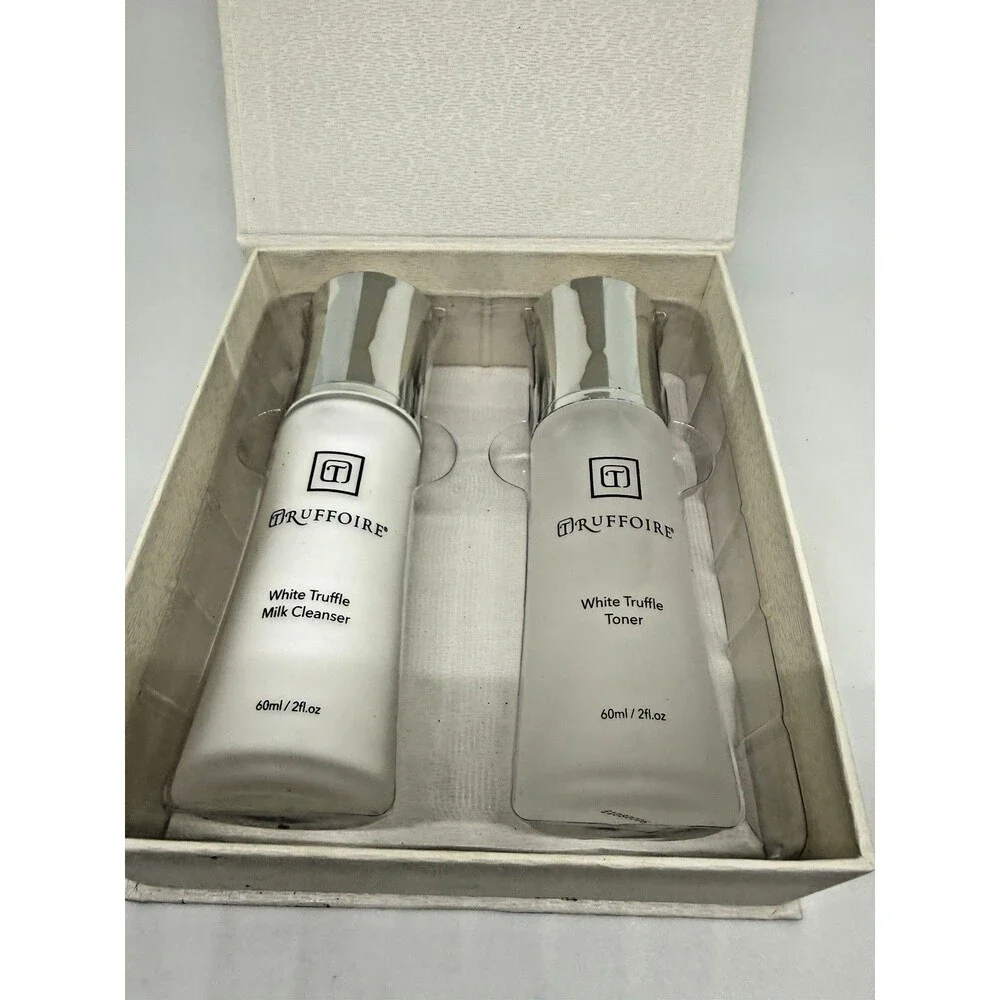 Truffoire‎ White Truffle Cleanser & Toner Set 60mL 2oz Each New NIB